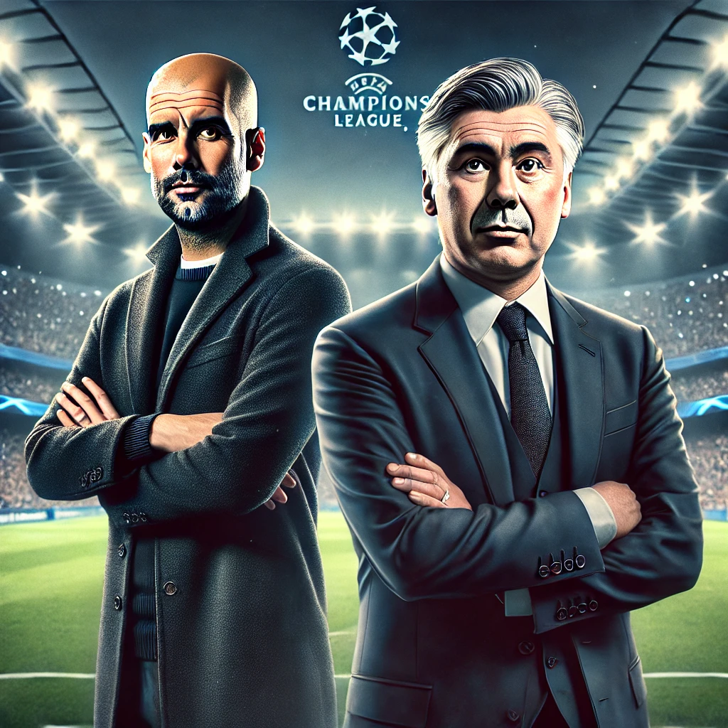 Manchester City vs Real Madrid: Adu Taktik Guardiola vs Ancelotti, Siapa Lebih Unggul?