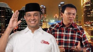 Anies dan Ahok Hadiri Sertijab Gubernur Pramono di Balai Kota DKI