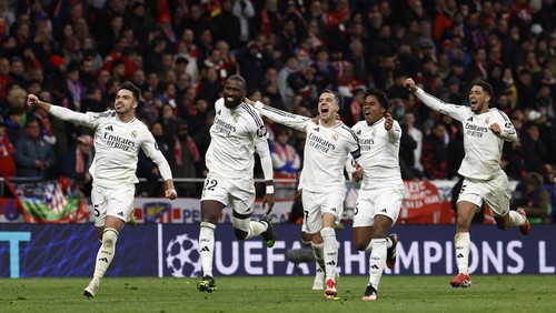 Real Madrid Singkirkan Atletico di Liga Champions