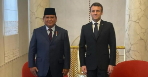 Prabowo dan Presiden Prancis Sepakat Dukung Solusi Dua Negara untuk Perdamaian Timur Tengah