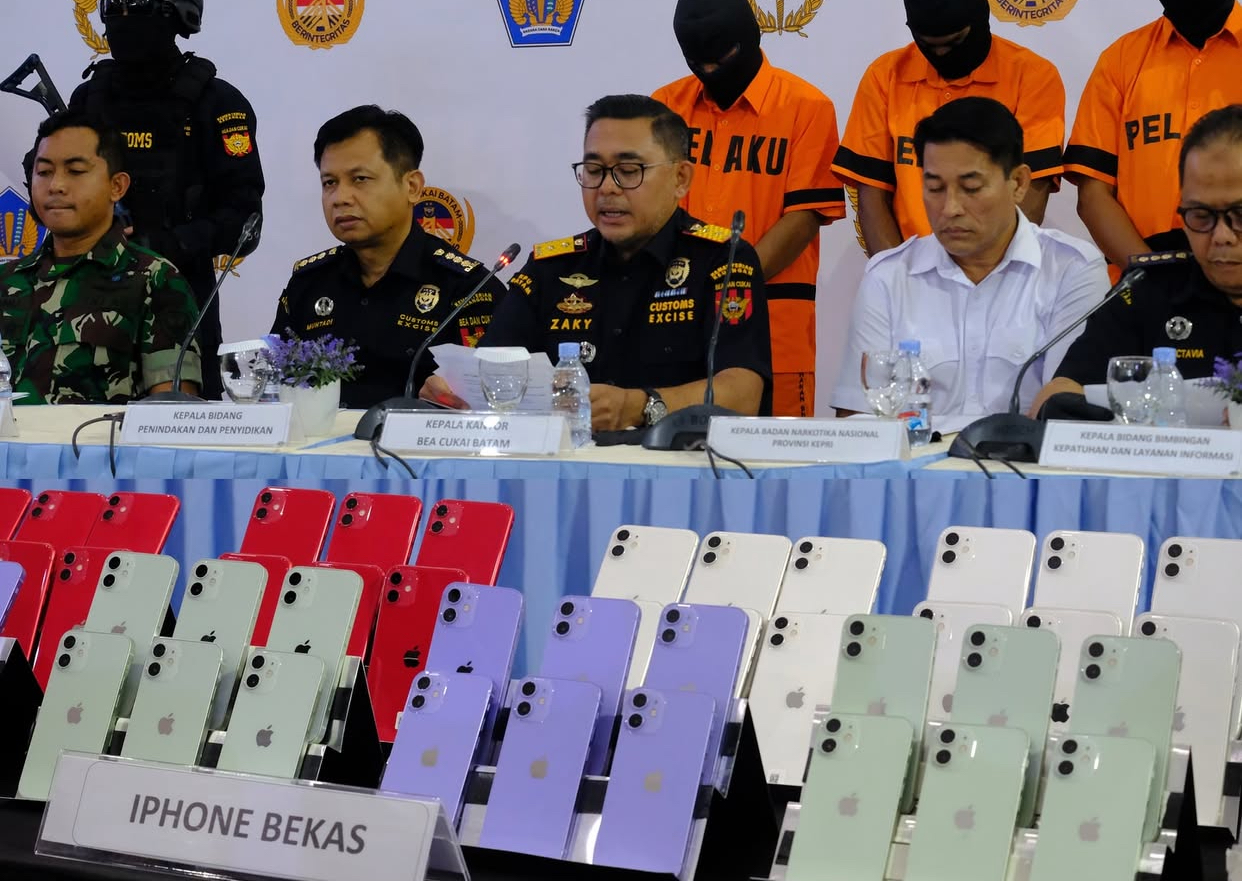 Lagi, Penyelundupan Ratusan iPhone dari Batam Gagal – Marwah Kepri
