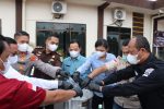 Kapolres Bintan saat konferensi pers pengungkapan sabu 2 kilogram