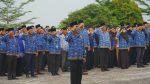 Kantor Pemkab Natuna selama penerapan jam kerja ASN Ramadan 1447 H