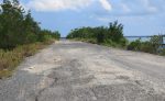 Jalan rusak di Penagi Natuna