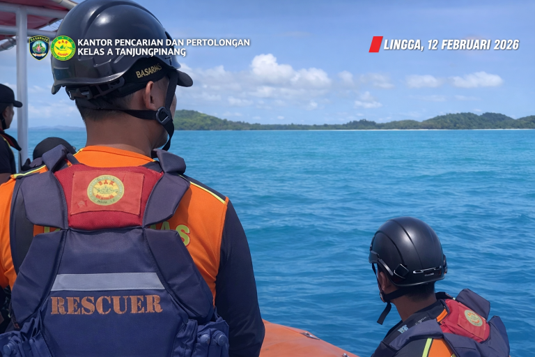 Operasi SAR pencarian nakhoda hilang di perairan Lingga