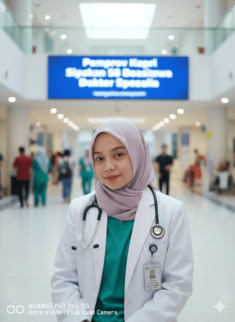 Mohd Bisri dan Ansar Ahmad saat menyampaikan program beasiswa dokter spesialis Kepri