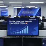 Gedung Bank Indonesia di Jakarta terkait data Utang Luar Negeri RI