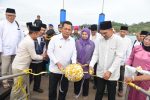 Gubernur Ansar Ahmad meresmikan dermaga apung HDPE di Pelabuhan Jagoh