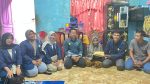 Penyerahan donasi mahasiswa STAI Natuna kepada korban kebakaran Ranai