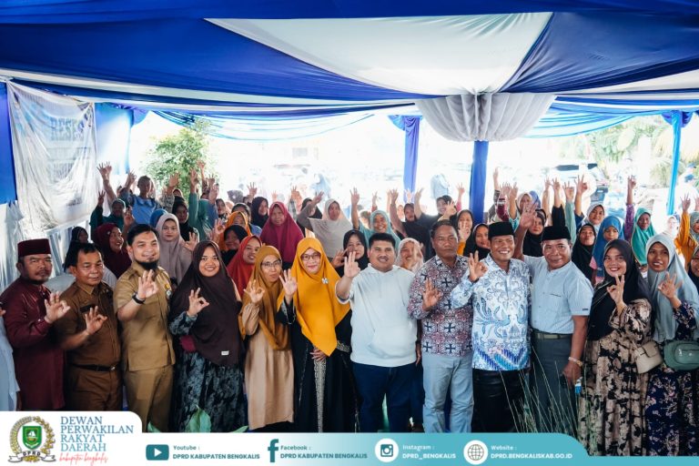 Muhammad Arsya Fadillah reses di Desa Petani Bathin Solapan