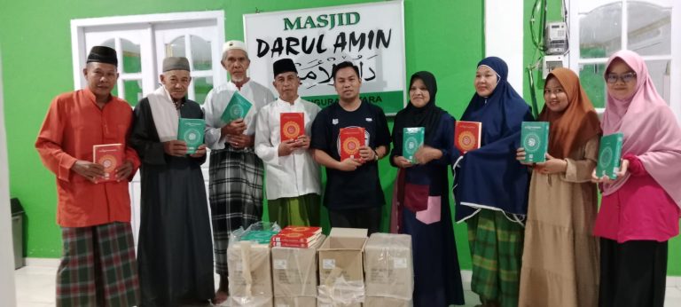 Penyaluran Al-Qur’an oleh BWA di Kabupaten Natuna menjelang Ramadan 1447 H
