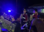 Patroli subuh Polres Lingga mencegah balapan liar di Dabo Singkep.