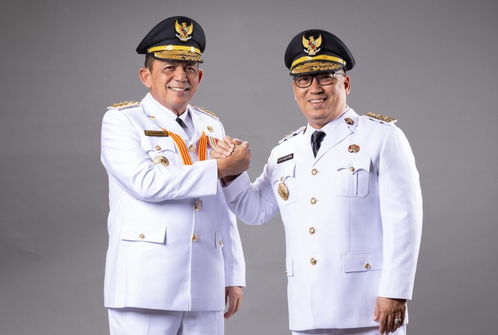 Gubernur Ansar Ahmad dan Wakil Gubernur Nyanyang Haris Pratamura dalam refleksi satu tahun kepemimpinan Kepulauan Riau