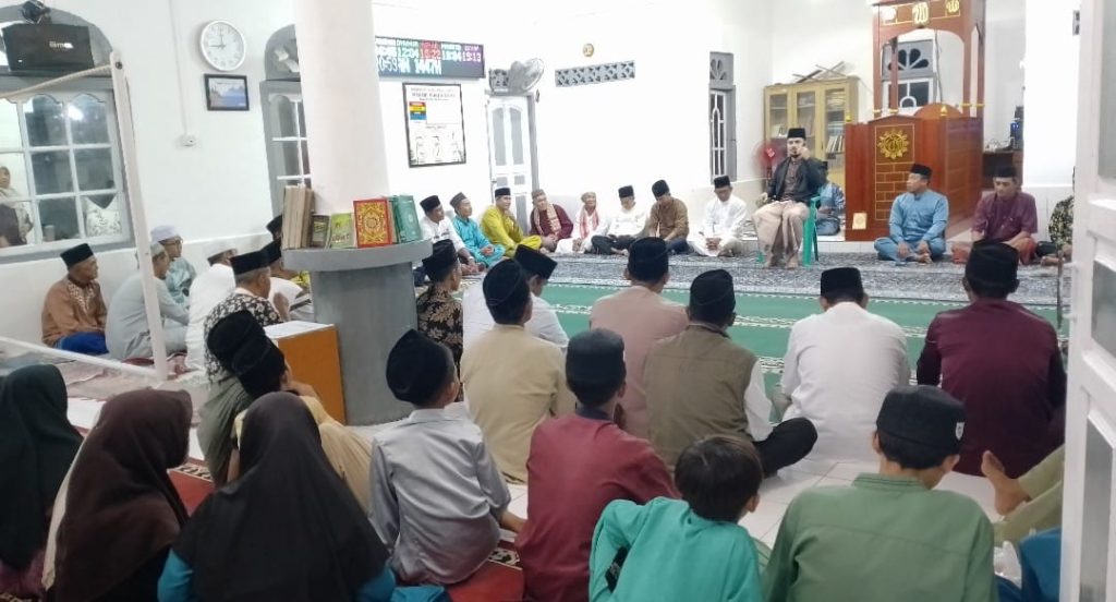 Suasana Safari Ramadhan di Masjid Darun Na'im Desa Pengadah, Kecamatan Bunguran Timur.