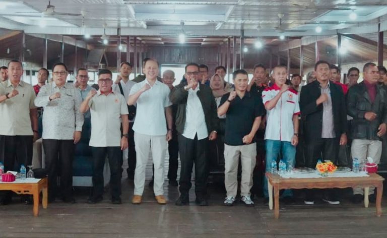 Wakil Bupati Natuna membuka Musorkab V KONI Natuna 2026 di Ranai