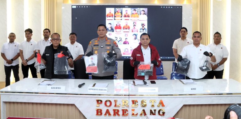 Konferensi pers Operasi Liong Seligi 2026 Polresta Barelang