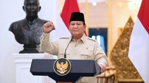 Pidato Presiden Prabowo