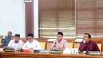 Suasana RDPU Komisi I DPRD Batam membahas persoalan rumah subsidi Rhabayu Estuario.