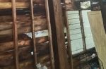 Rumah papan hangus terbakar di Desa Benan Lingga