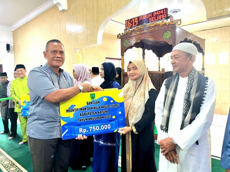 Safari Ramadhan Pemkab Natuna di Masjid Al Muqaddimah Desa Ceruk