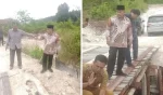 Pembangunan Jembatan Sekunyam Pian Tengah di Bunguran Barat Natuna