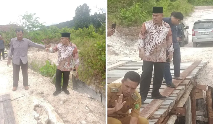 Pembangunan Jembatan Sekunyam Pian Tengah di Bunguran Barat Natuna