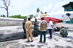 Danlanud RSA Natuna tinjau kesiapsiagaan karhutla dan aktifkan posko udara