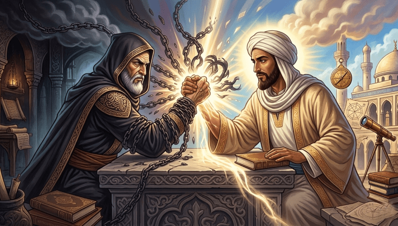 AL Ghazali Vs Ibnu Rushd