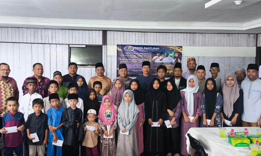IWOI Natuna Santuni 25 Anak Yatim di Bulan Ramadhan: Kebahagiaan Sederhana yang Berharga