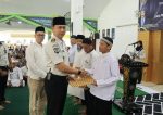 Suasana khidmat penyerahan remisi Idul Fitri di Masjid At-Taubah Lapas Batam dengan 759 warga binaan penerima remisi