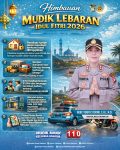 Imbauan Kapolres Karimun untuk pemudik.