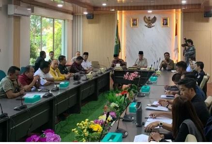 RDPU DPRD Batam terkait tenggelamnya tugboat ASL Mega.