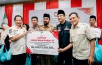 Penyerahan bantuan korban bencana Aceh Timur oleh Mensos dan Mendagri