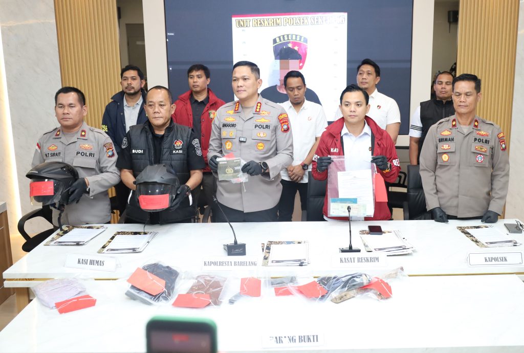 Konferensi pers pengungkapan kasus curanmor Polresta Barelang