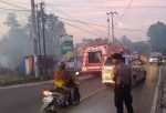 Kebakaran lahan kosong di Jalan RH Fisabilillah Km 8 Tanjungpinang