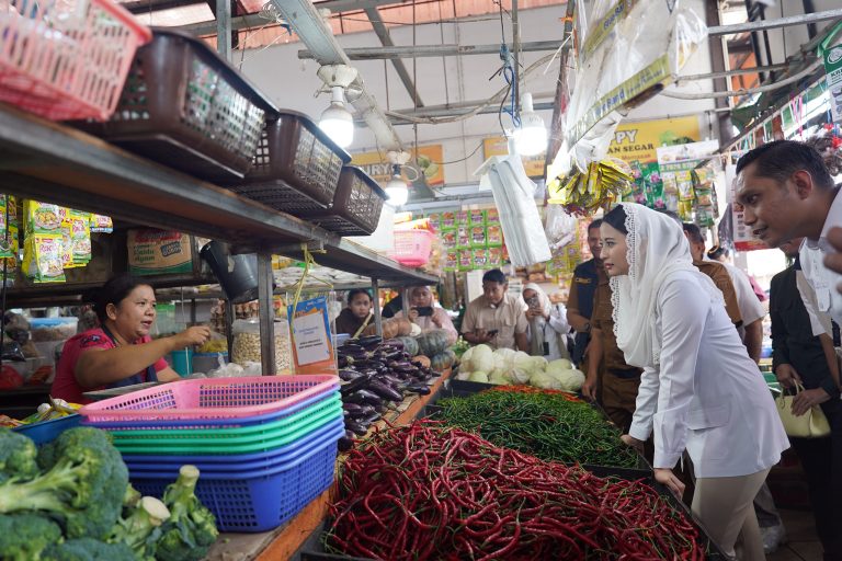 Wamendag meninjau harga bahan pokok di Pasar Summerland Batam