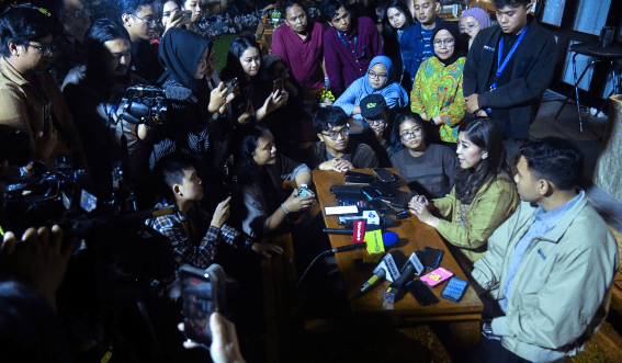 Menteri Komunikasi dan Digital Meutya Hafid menyampaikan penerapan PP TUNAS 2025