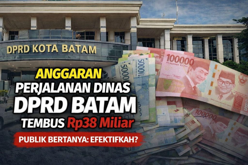 Ilustrasi perjalanan dinas DPRD Batam