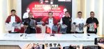 Konferensi pers Polresta Barelang ungkap kasus curas Bengkong Batam