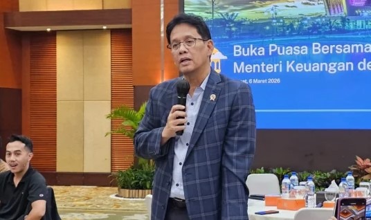 Menteri Keuangan Purbaya Yudhi Sadewa menyampaikan penyaluran THR ASN 2026