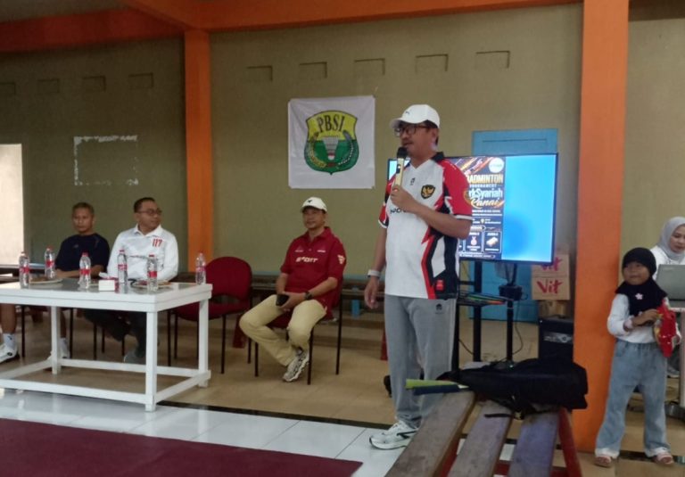 Boy Wijanarko Varianto buka turnamen badminton BRK Syariah di Natuna
