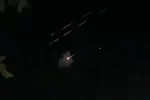 Benda bercahaya melintas di langit Serasan Natuna