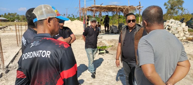Kajari Natuna tinjau pembangunan Koperasi Merah Putih di Desa Jemalik