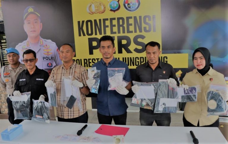 Press release pengungkapan kasus narkotika Polresta Tanjungpinang Maret 2026