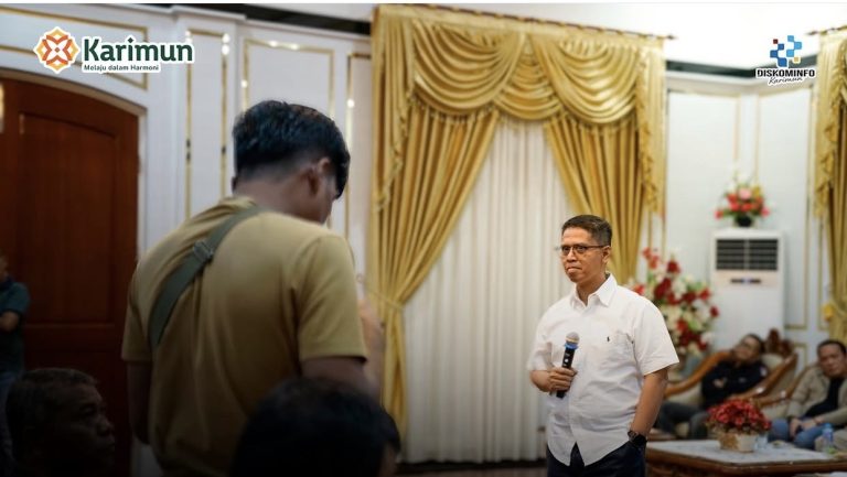 Bupati Karimun Ing Iskandarsyah tegaskan penataan pasar dan relokasi pedagang ke Blok D
