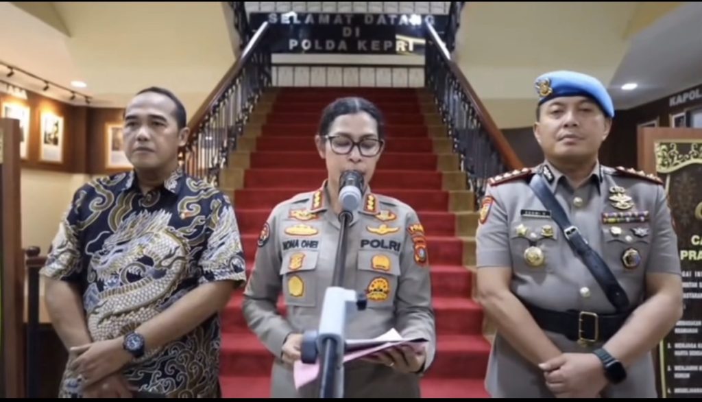 Empat polisi ditetapkan tersangka kasus penganiayaan Bripda NS oleh Polda Kepri