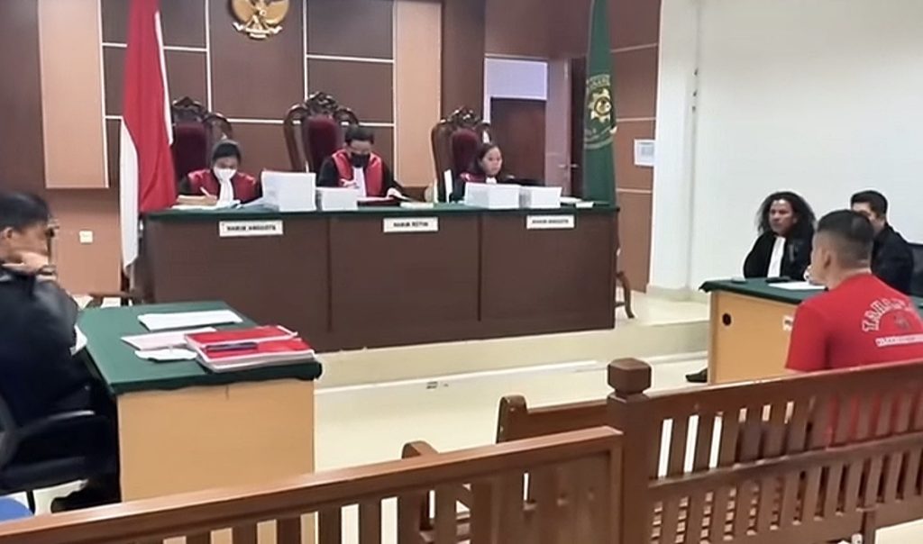 Sidang perdana pembunuhan Dwi Putri Apriliandini di PN Batam
