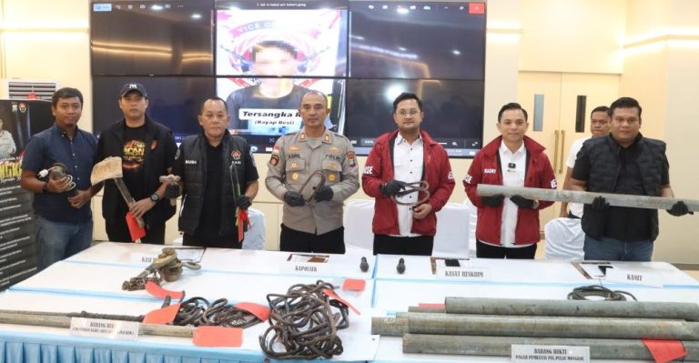 Polresta Barelang ungkap pencurian kabel dan travo PLN di Batam