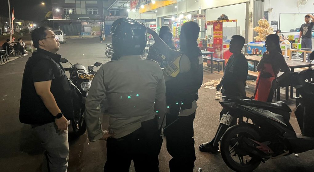Polresta Barelang hentikan musik keras di Bengkong Batam
