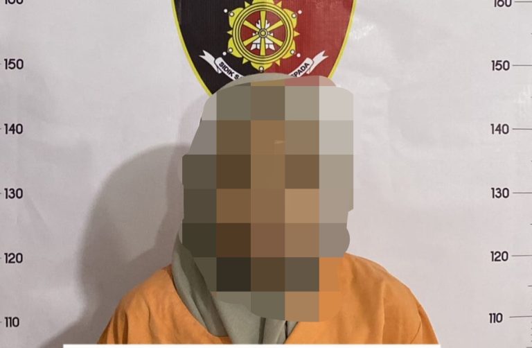 Wanita SP ditangkap polisi kasus penipuan penukaran uang baru THR di Batam